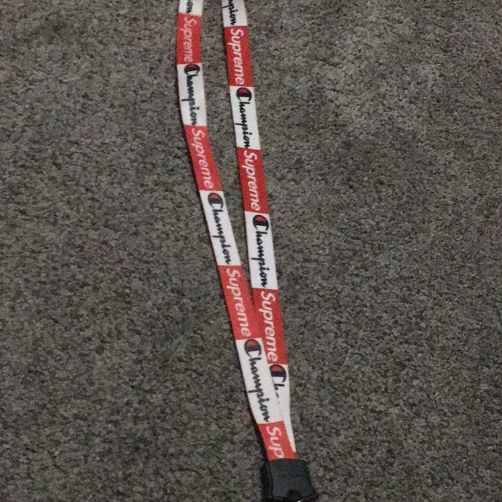 Supreme/Champion lanyard